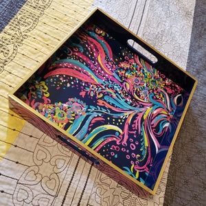 Lilly Pulitzer Beach Look Lacquer Tray